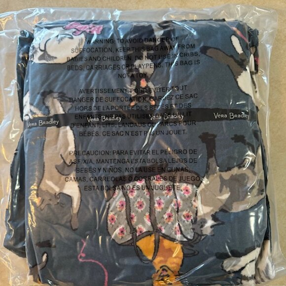 Vera Bradley CAT'S MEOW Fleece Throw Blanket 50"x80" - Picture 2 of 5